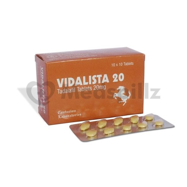 Vidalista 20 mg (Tadalafil)