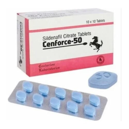Cenforce 50 mg Cenforce 50 mg tablets pack and blister