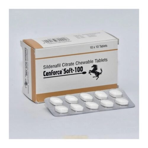 Cenforce Soft 100 mg Cenforce Soft 100 mg tablets pack and blister