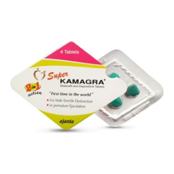 Super Kamagra Super Kamagra tablets pack and blister