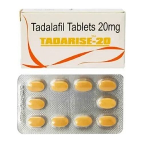 Tadarise 20 mg Tadarise 20 mg tablets pack and blister
