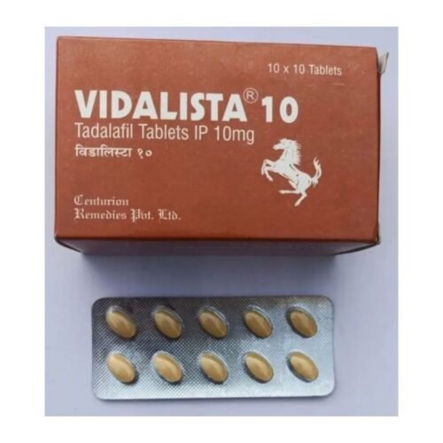 Vidalista 10 mg Vidalista 10 mg tablets pack and blister